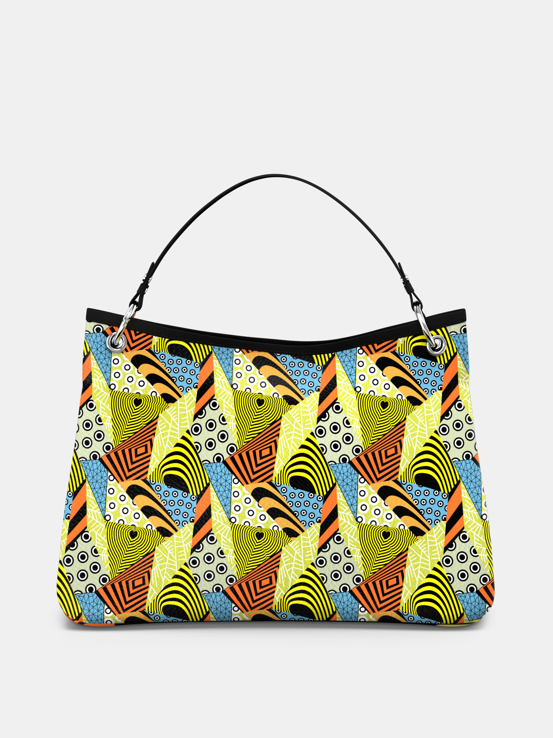 design your own slouch bag front view