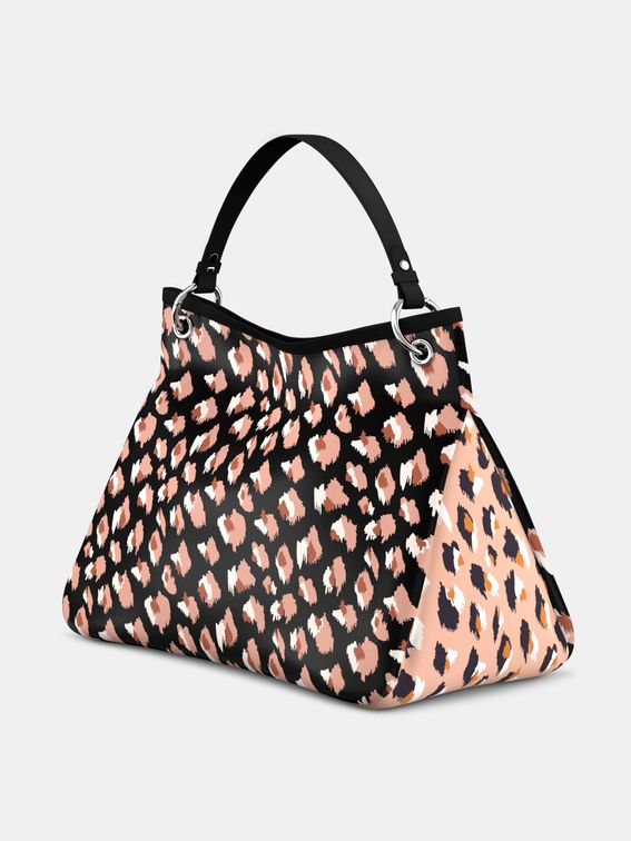 custom slouchy leather shoulder bag