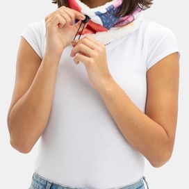 Scaldacollo personalizzato con fodera nera