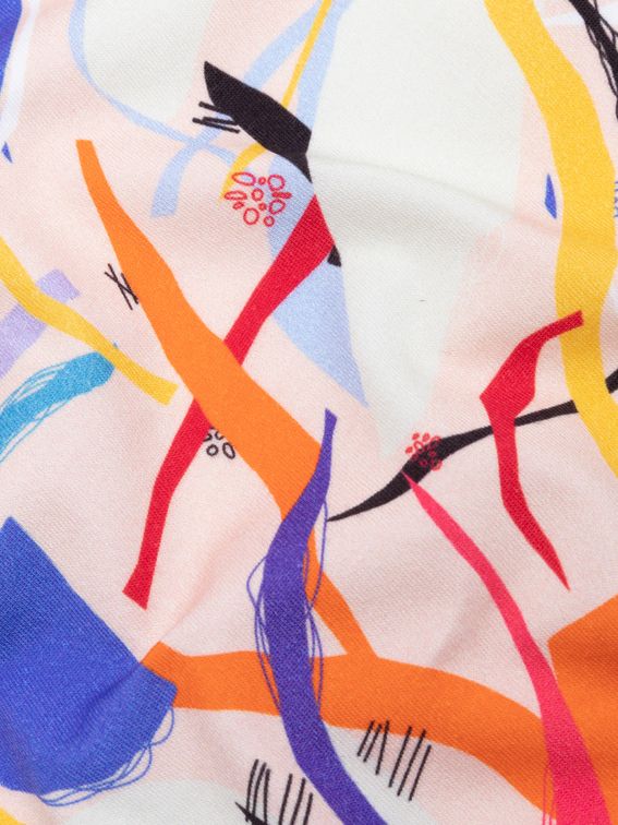 print on demand cotton jersey fabric SUPIMA