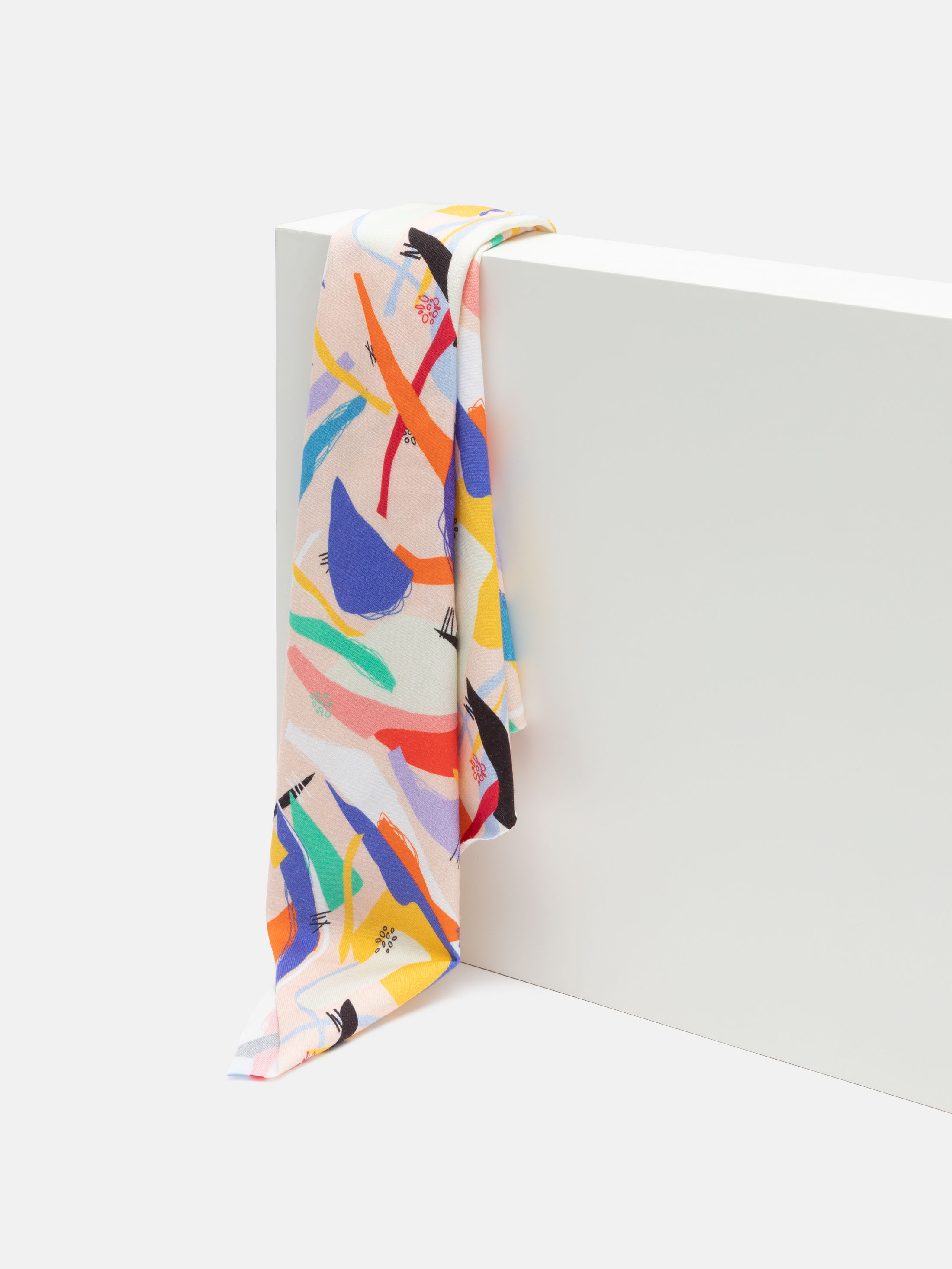 スーピマコットンジャージー　デザインプリント