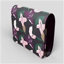 personalized small fold over wallet