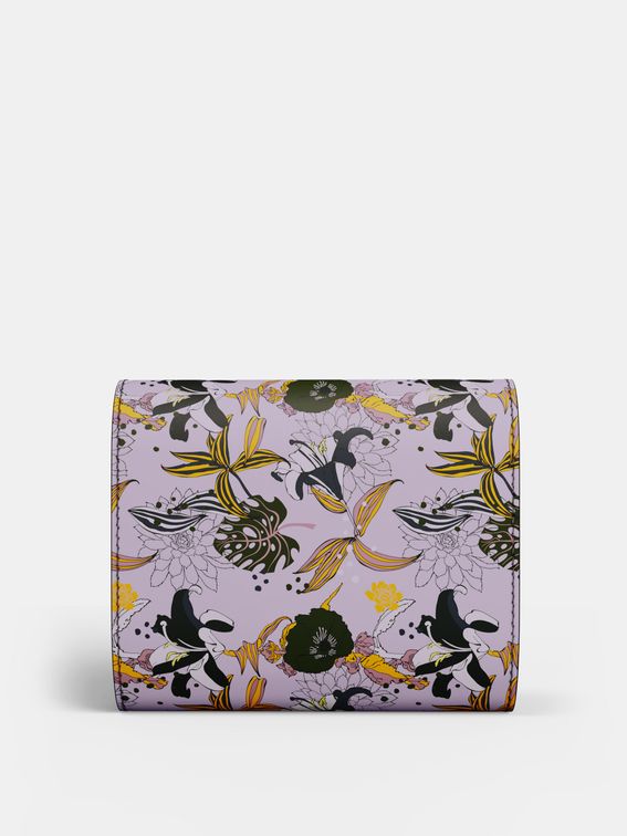 Custom small flap over purse back