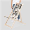 Chaise pliante pour les enfants à la plage