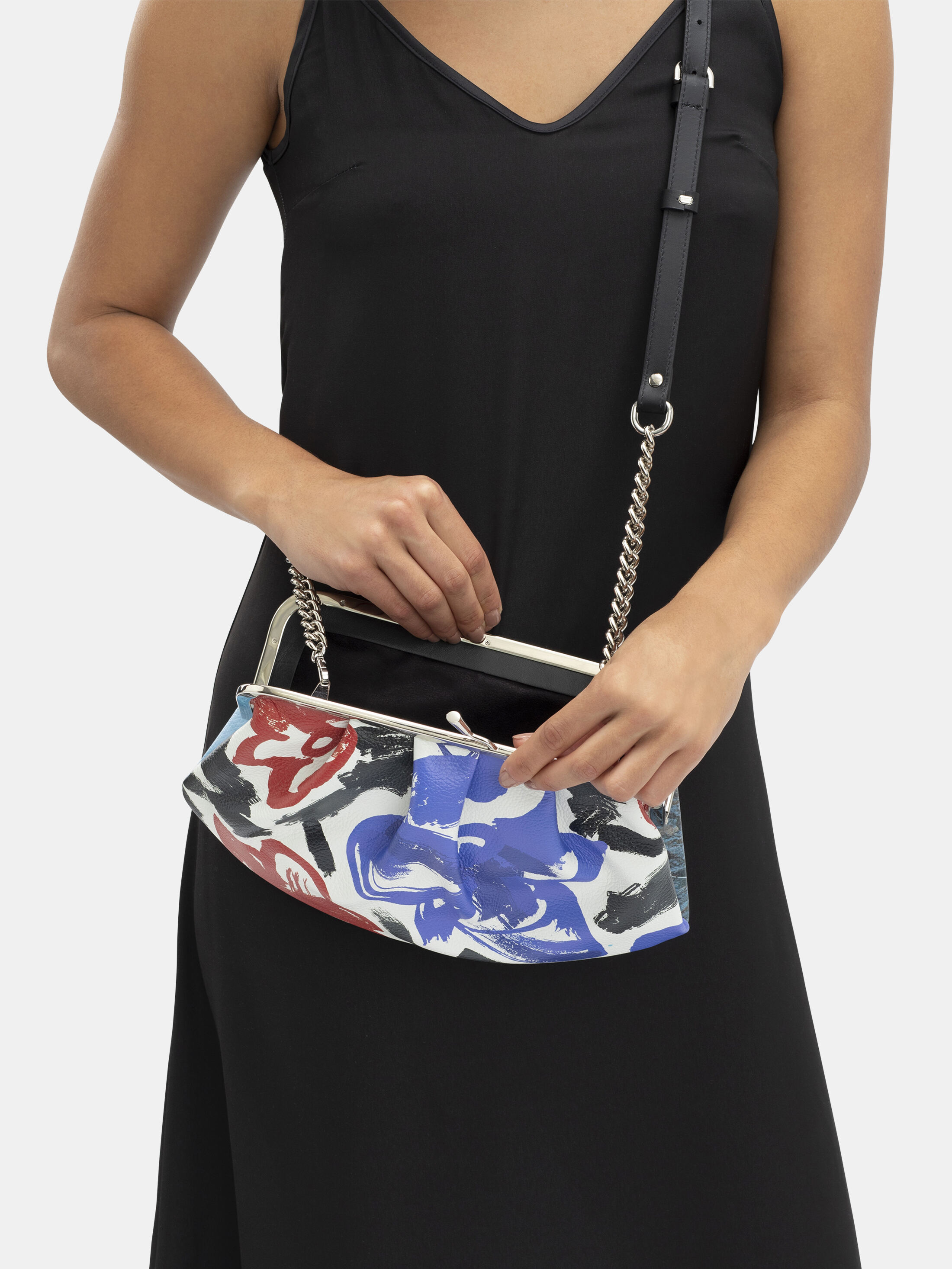 geraffte bügeltasche