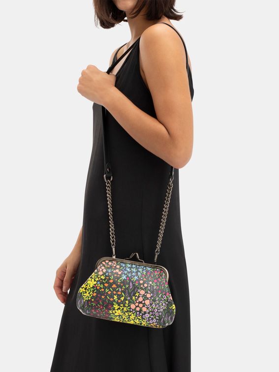 Misure della borsa con struttura in metallo personalizzata