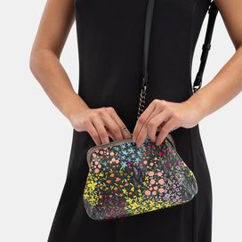 メタルフレームクラッチ チェーン付