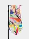 print Cotton Satin fabric swatch