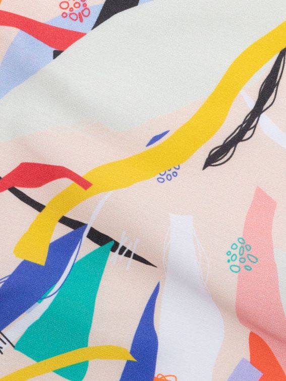 personalised vea organic cotton satin