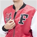 personalised varsity jacket zip