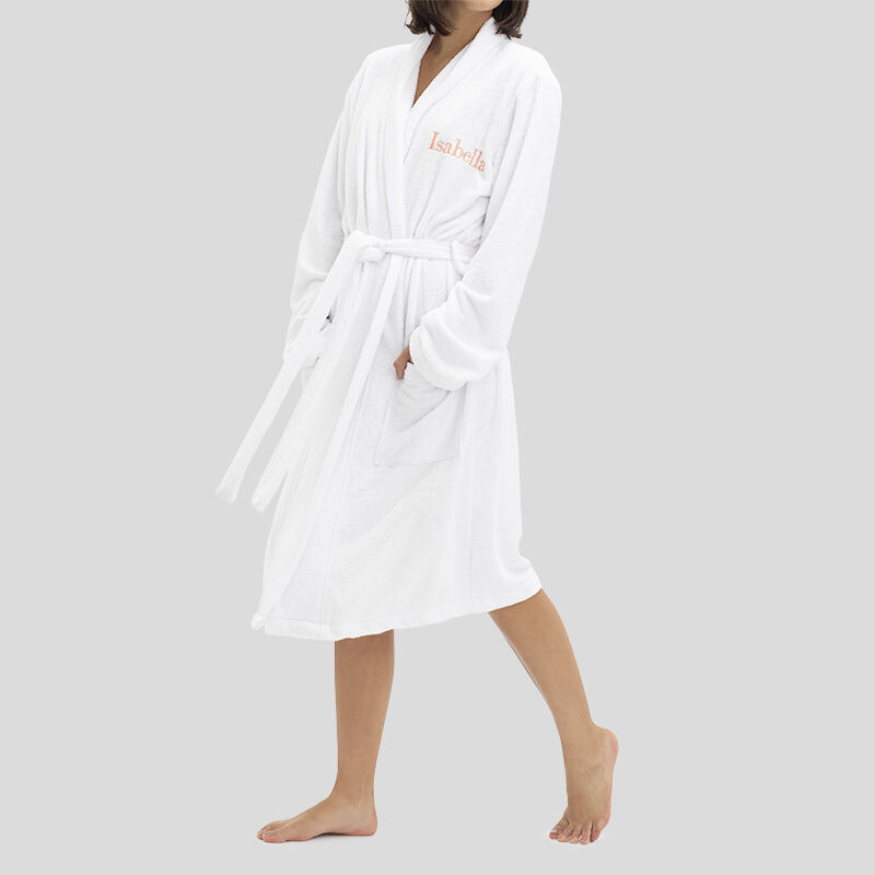 personalised spa dressing gown