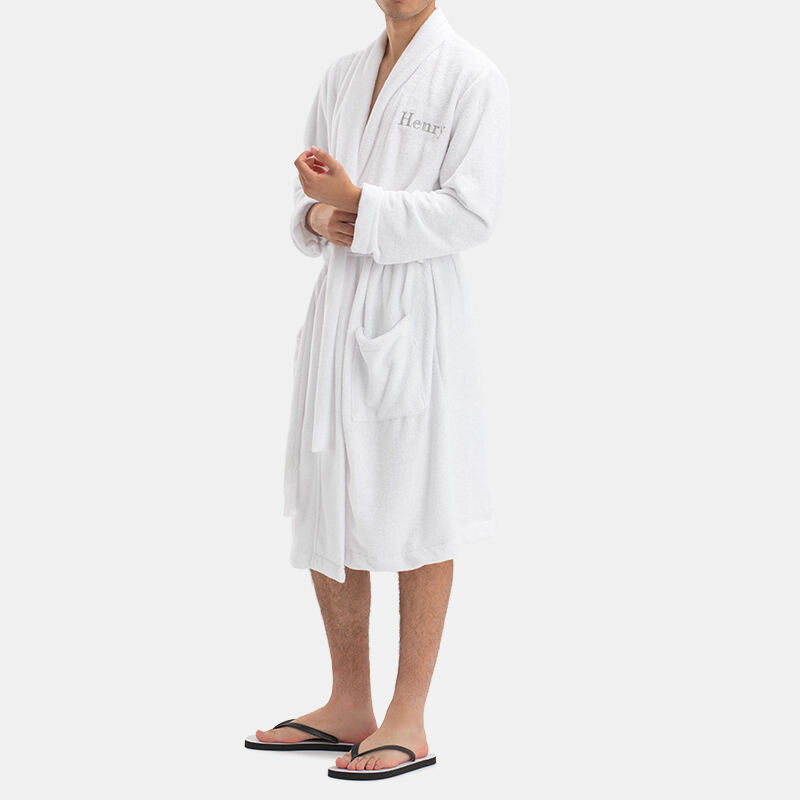 personalised spa dressing gown