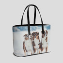 Personalized Leather Tote Bags