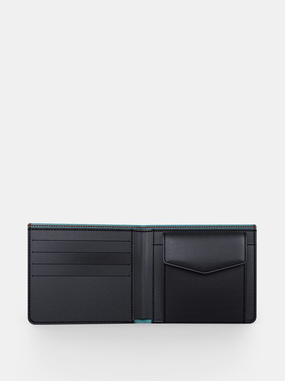 Interior for men's personalized wallet