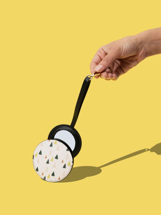 custom compact mirror