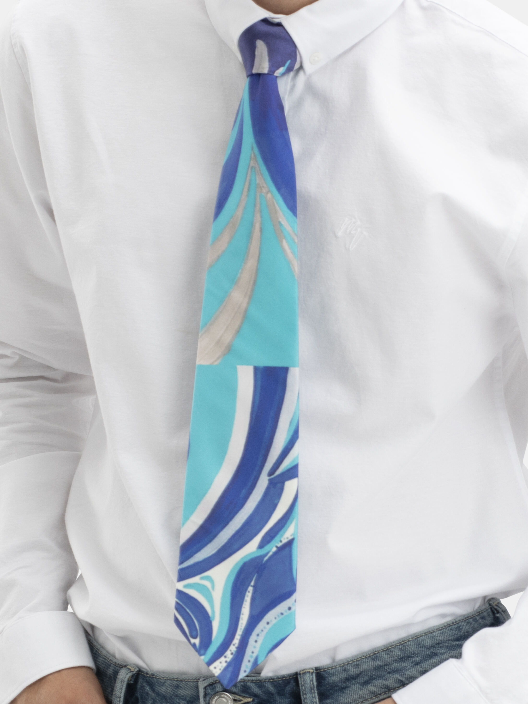 Corbata de Seda Personalizada hecha a mano