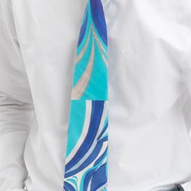 Cravatta di seta personalizzata