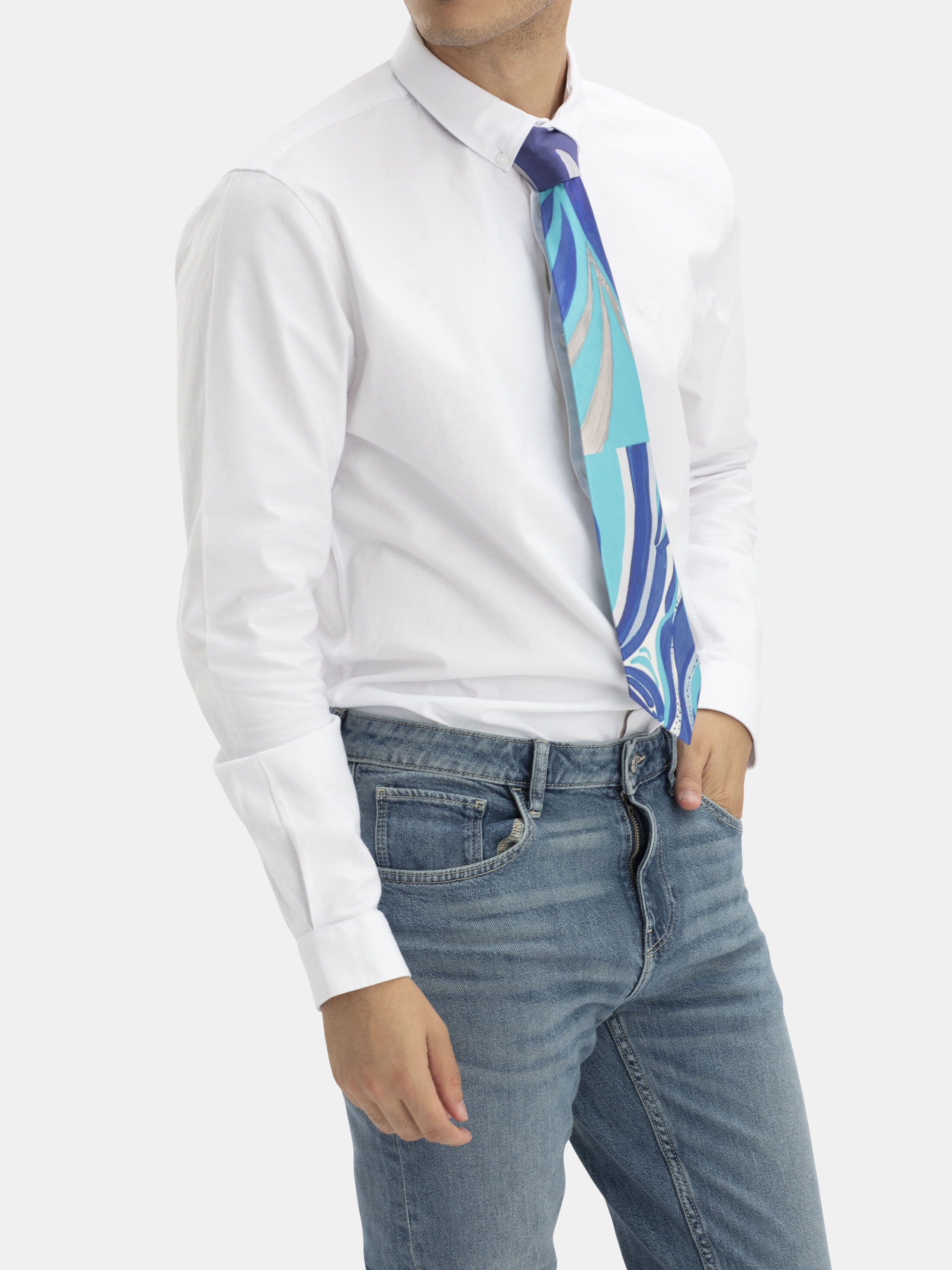 Cravate en soie sur mesure