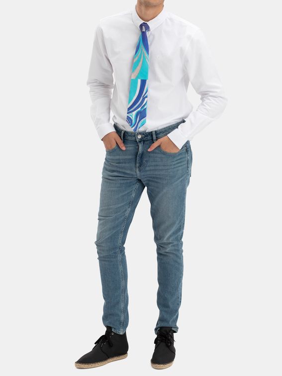 bespoke silk tie