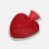 heart shaped hot water bottle