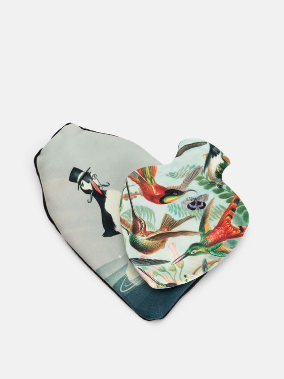 both shapes
custom hot 
water bottle