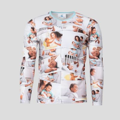 mens personalised long sleeve t-shirts