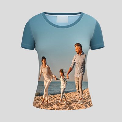 Camiseta de Cuello Redondo Personalizada