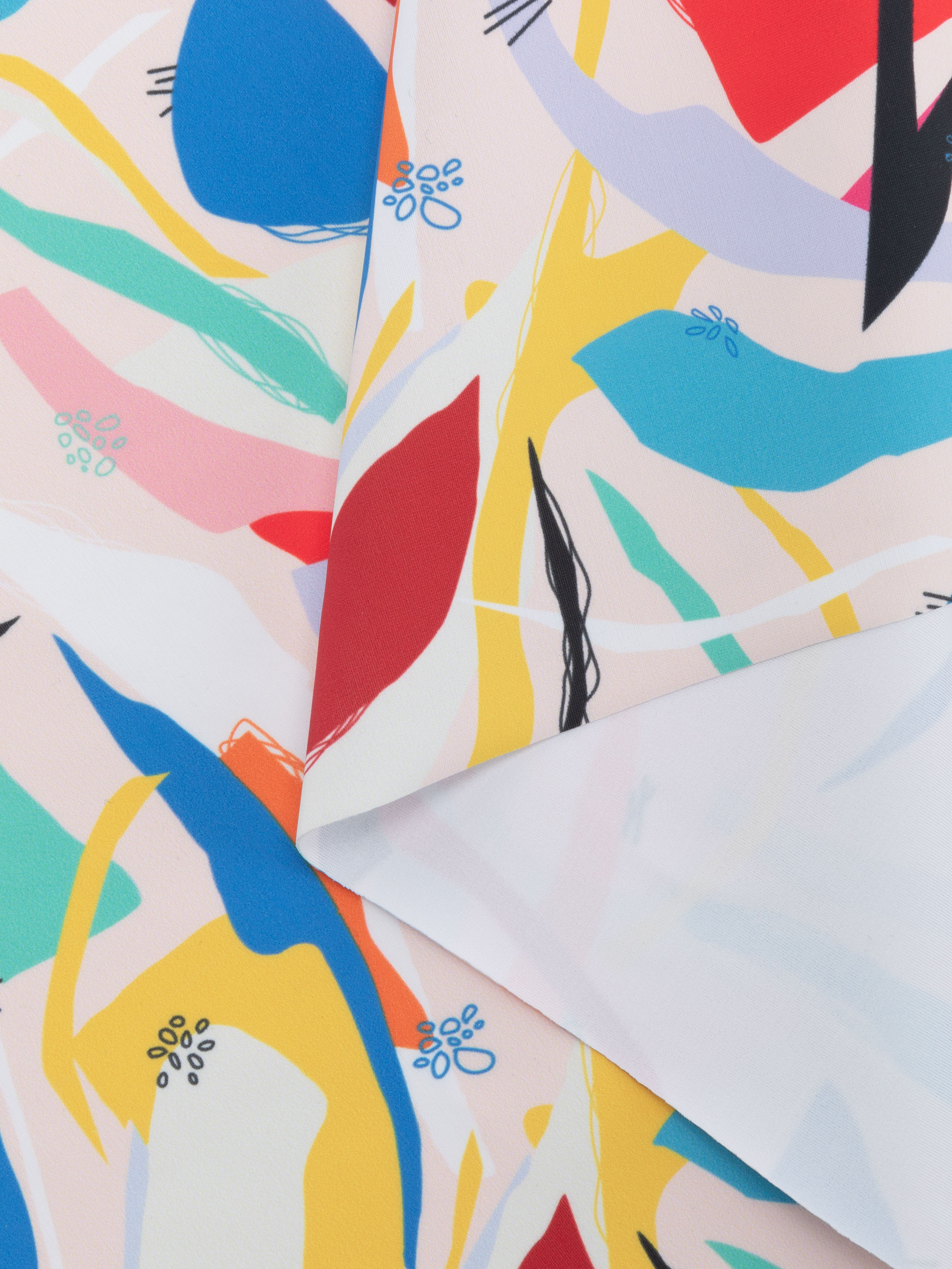 Egendesignad sportlycra, båda sidor