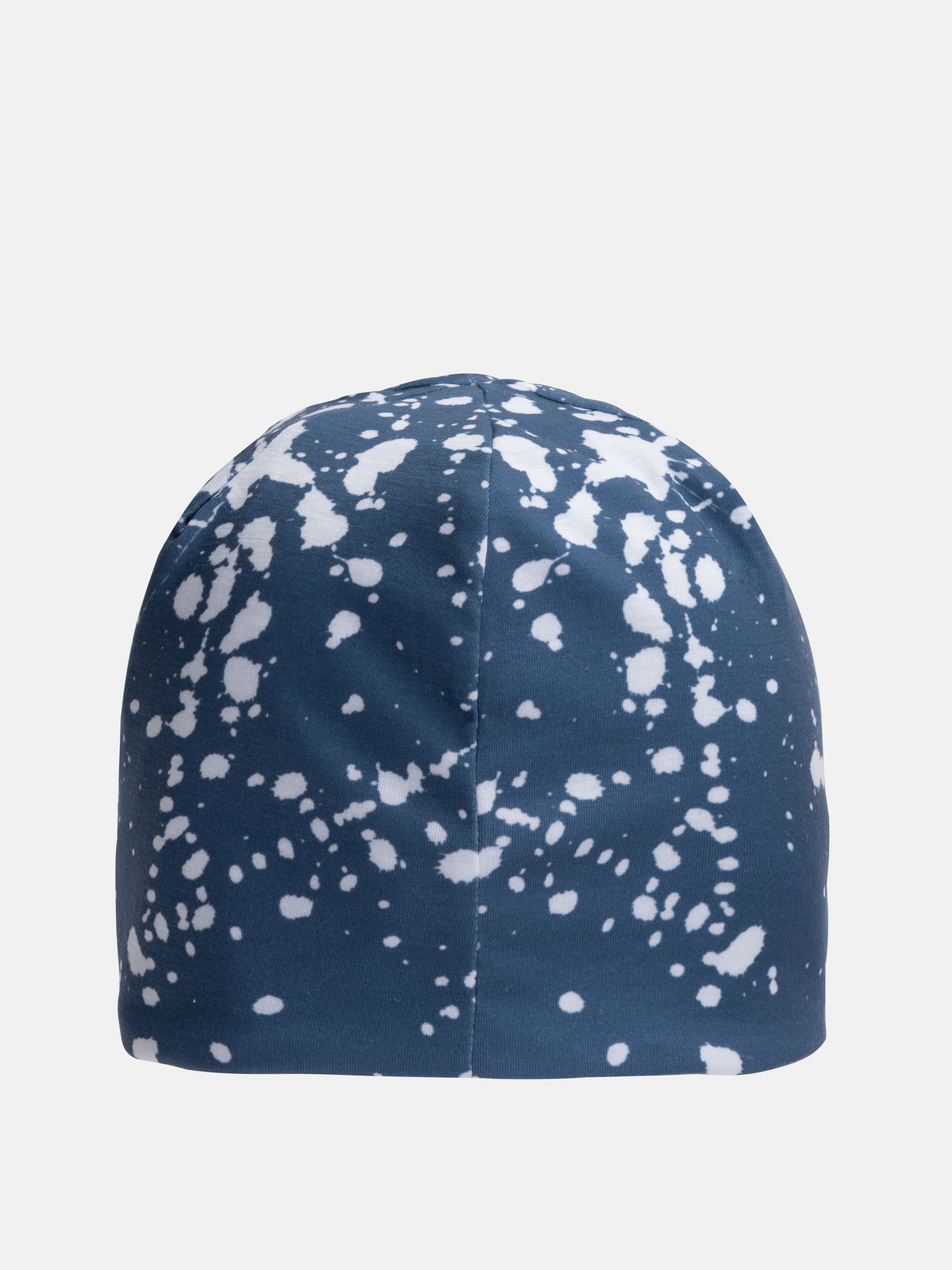 beanie op maat stof detail