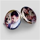 Miroir de poche personnalisé à clapet