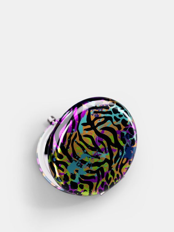Custom Pocket Mirror printed with designs