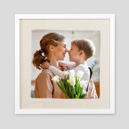 Framed Silk Scarf
