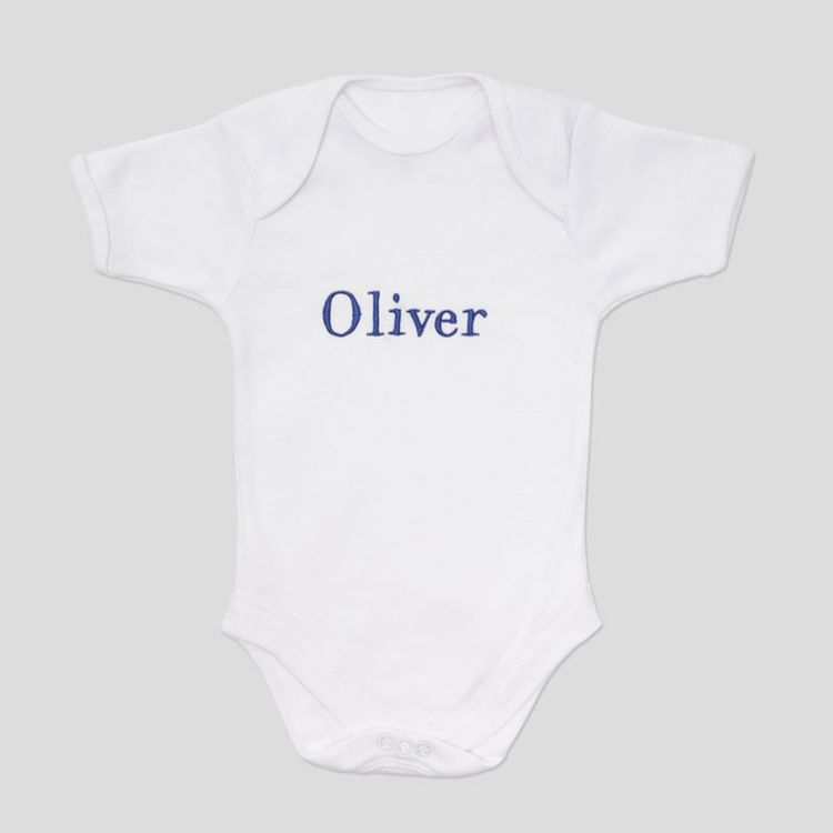 personalized baby onesies embroidered