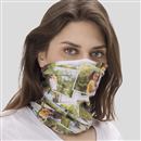 Custom scrunchie tube scarf