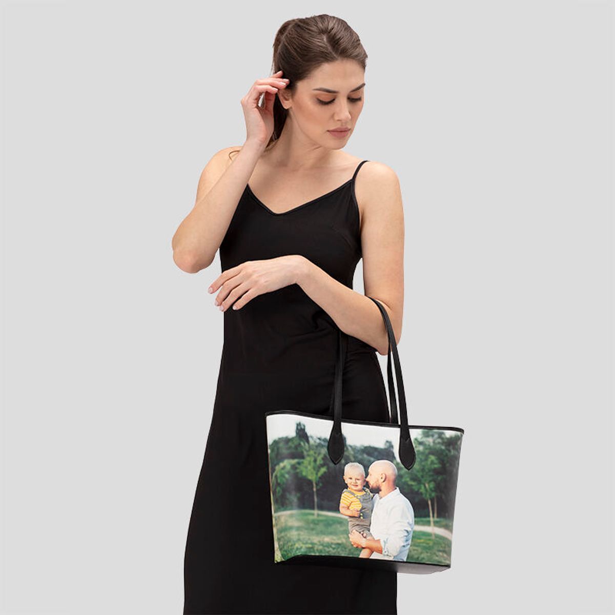 Borse Tote City Borsa Tote City Stampata - Main Image