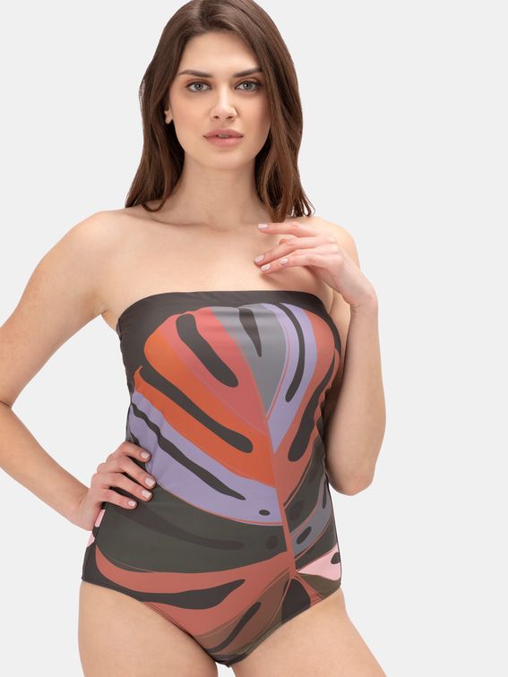 Impression digitale sur maillot de bain bustier