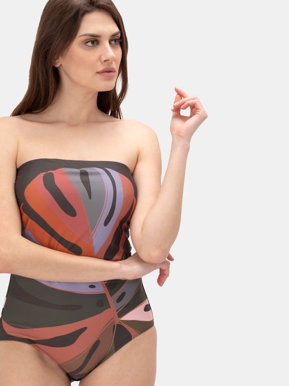 design custom swimsuit strapless