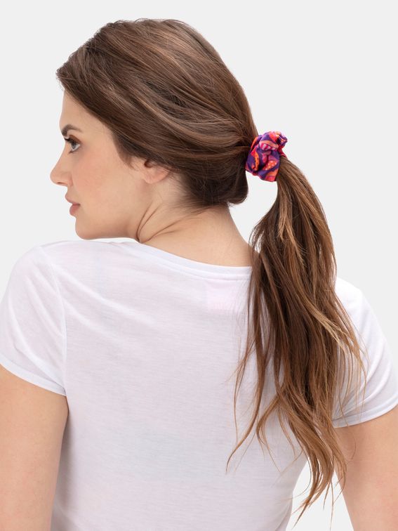 custom scrunchie side view