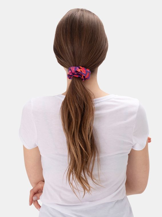three pack custom printed scrunchies