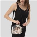 borsa rotonda a tracolla personalizzata