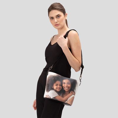 ontwerp leren bucket bag