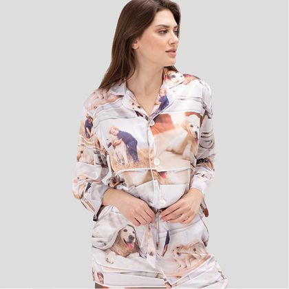 Womens Luxury Pyjama Shirt