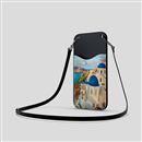 leren telefoontasje met foto