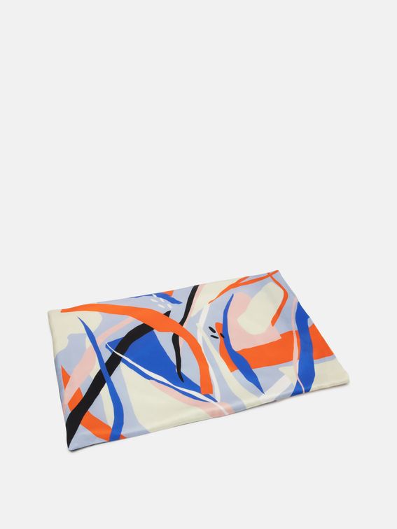 printed silk pillowcase