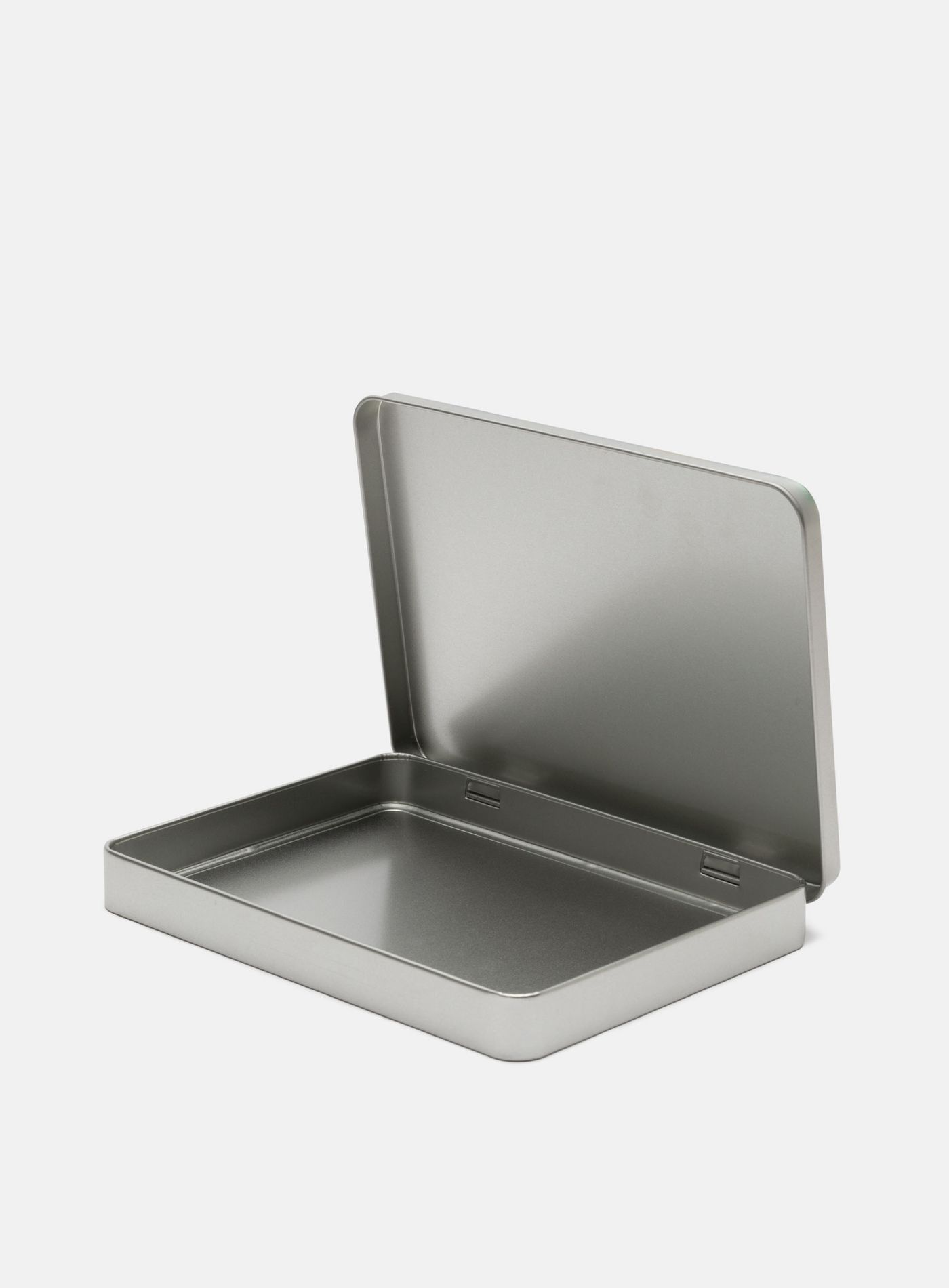 Flache Metalldose individuell gestalten