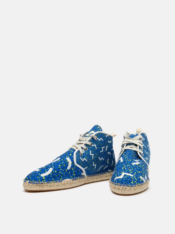 custom lace up espadrilles