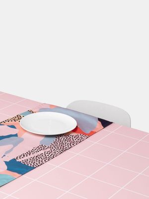 printed table runner