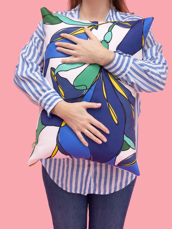 Housse de coussin illustration