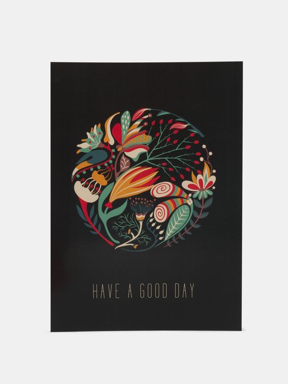 A4 large greeting cards with inspirational quote