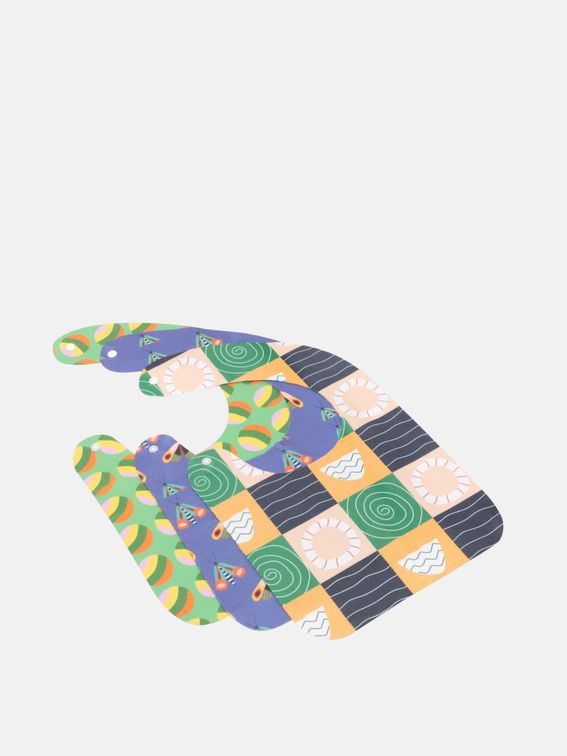 triple pack custom baby bib
